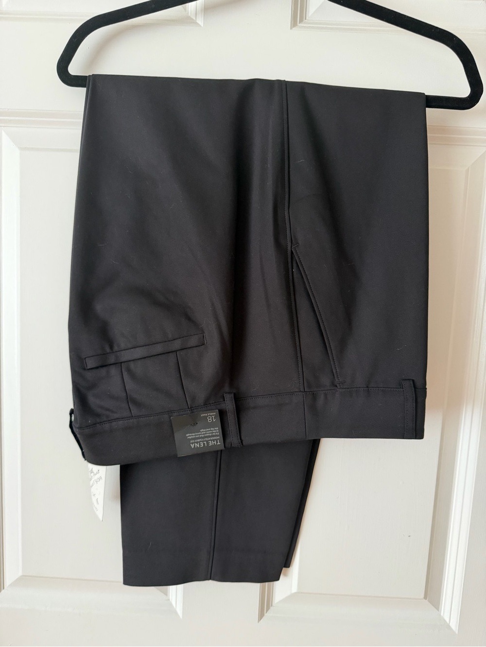 The Lena Woman’s Black Dress Pants